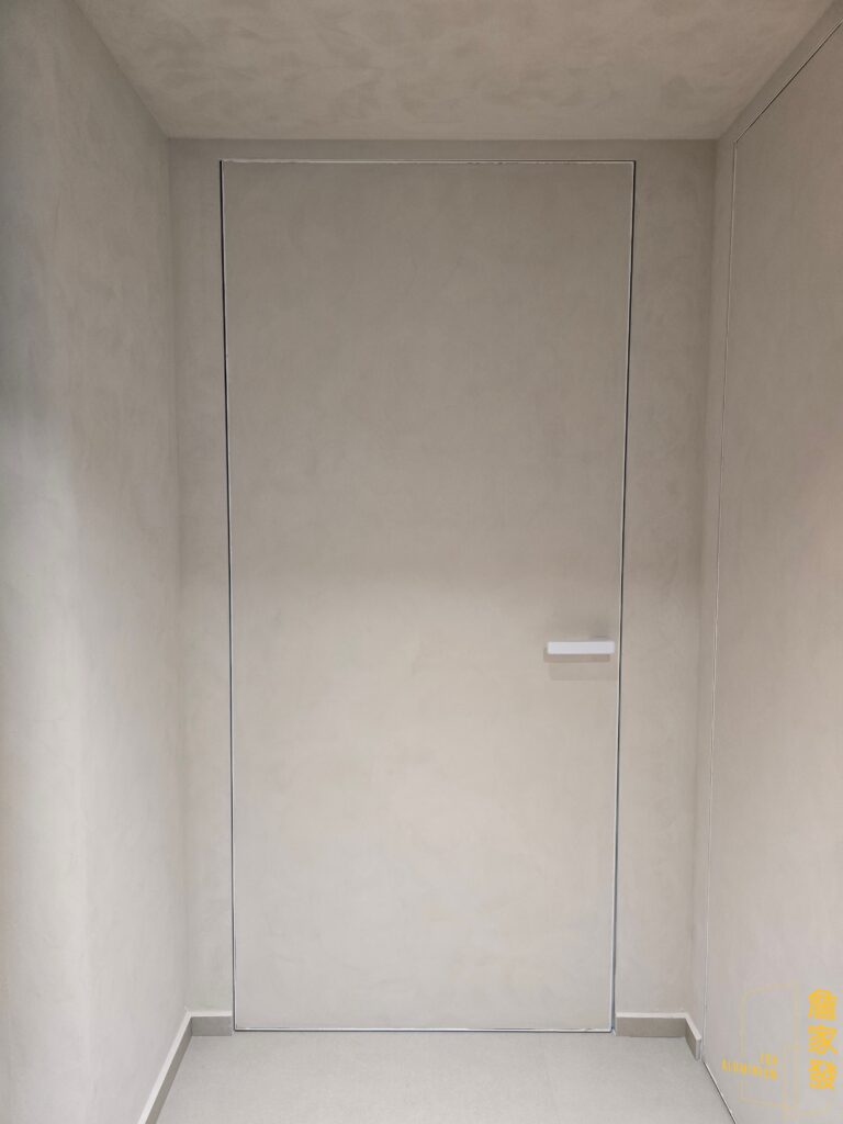 Flush aluminium door Singapore